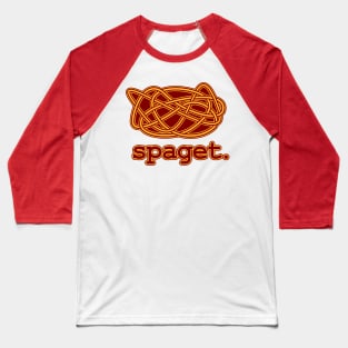 Spaget. (weird spaghetti) Baseball T-Shirt